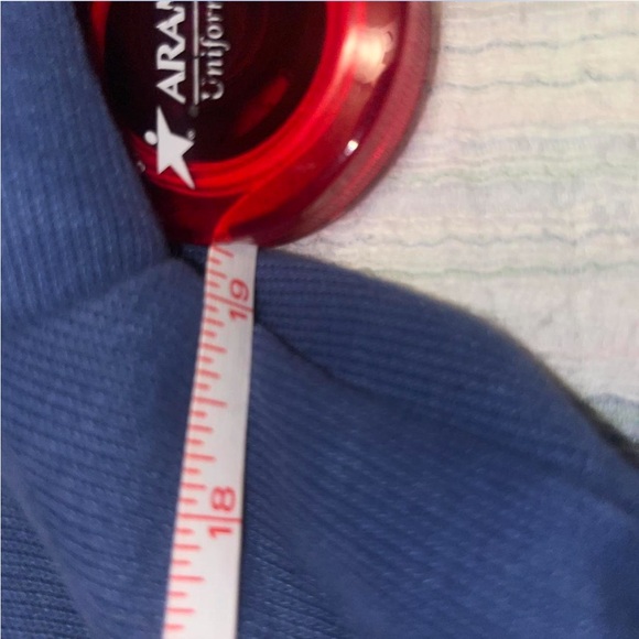 Blue Cropped Zip Up Hoodie - Picture 8 of 8